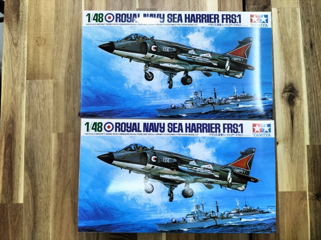 Modèle à Monter Maquette Avion Tamiya Hawker Sea Harrier FRS1
