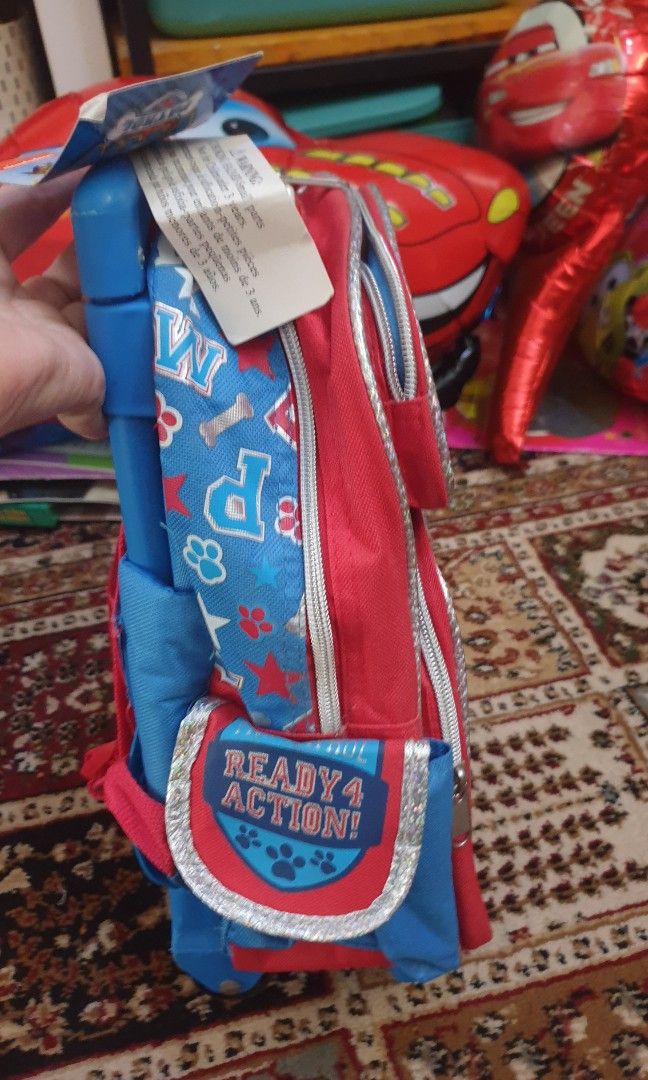 Tas trolley paw patrol baru lengkap tag Bayi Anak Lainnya di Carousell