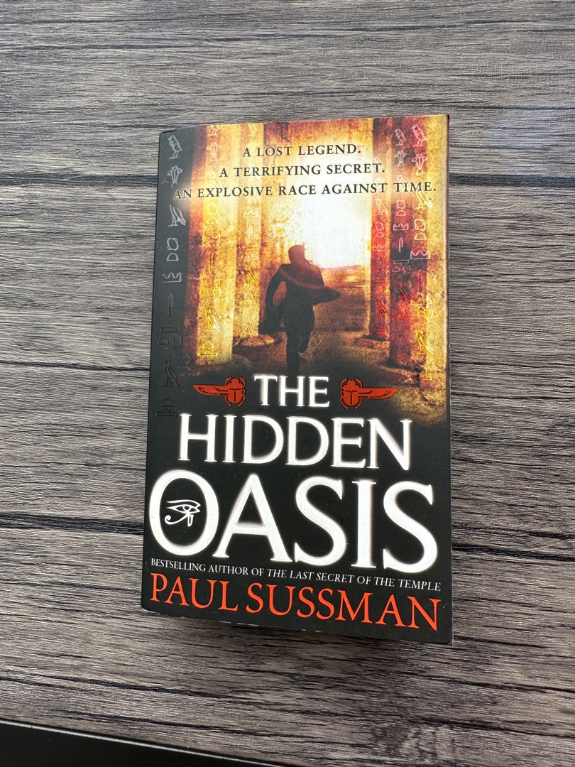 The Hidden Oasis by Paul Sussman, Hobbies &amp; Toys, Books &amp; Magazines, Fiction &amp; Non-Fiction on ...
