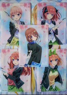 The Quintessential Quintuplets Season 2] Clear File Nino (Anime