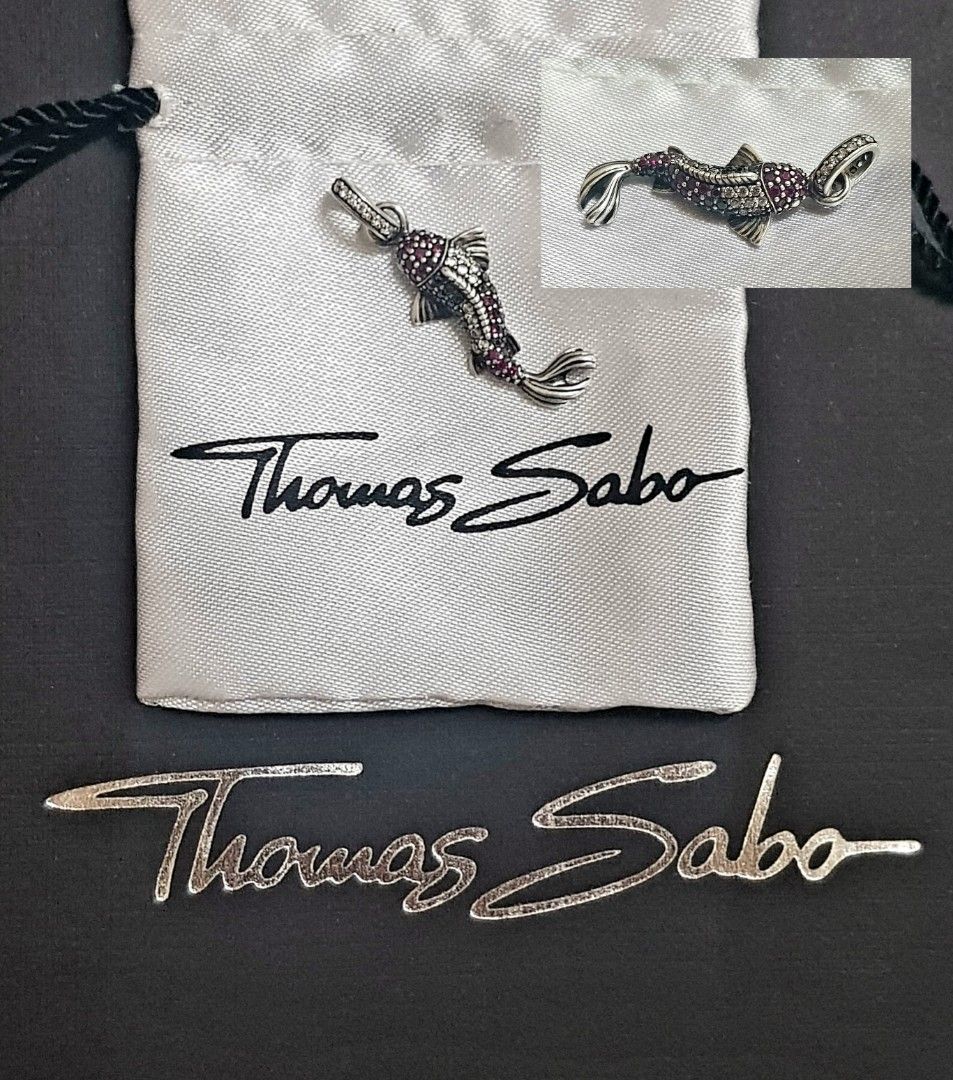 Thomas Sabo Diamante Koi Fish Pendant Women s Fashion Jewelry