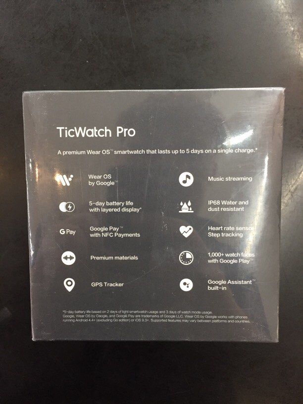 Ticwatch pro liquid metal hot sale