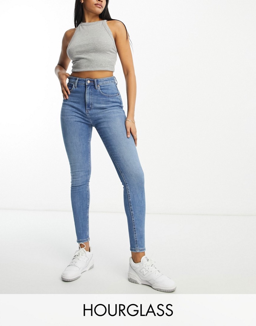 •topshop white Joni jeans , •9/10, •size w25