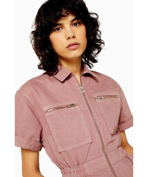 Topshop pink playsuit 2025