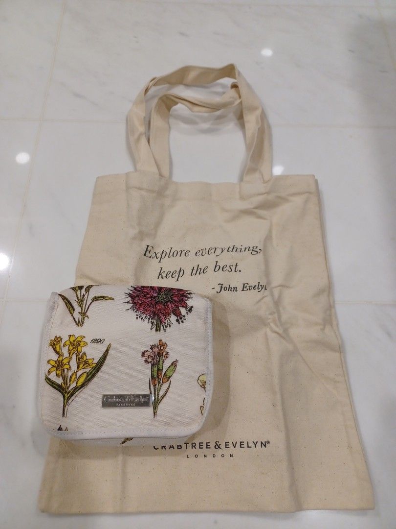 Crabtree and on sale evelyn tote bag