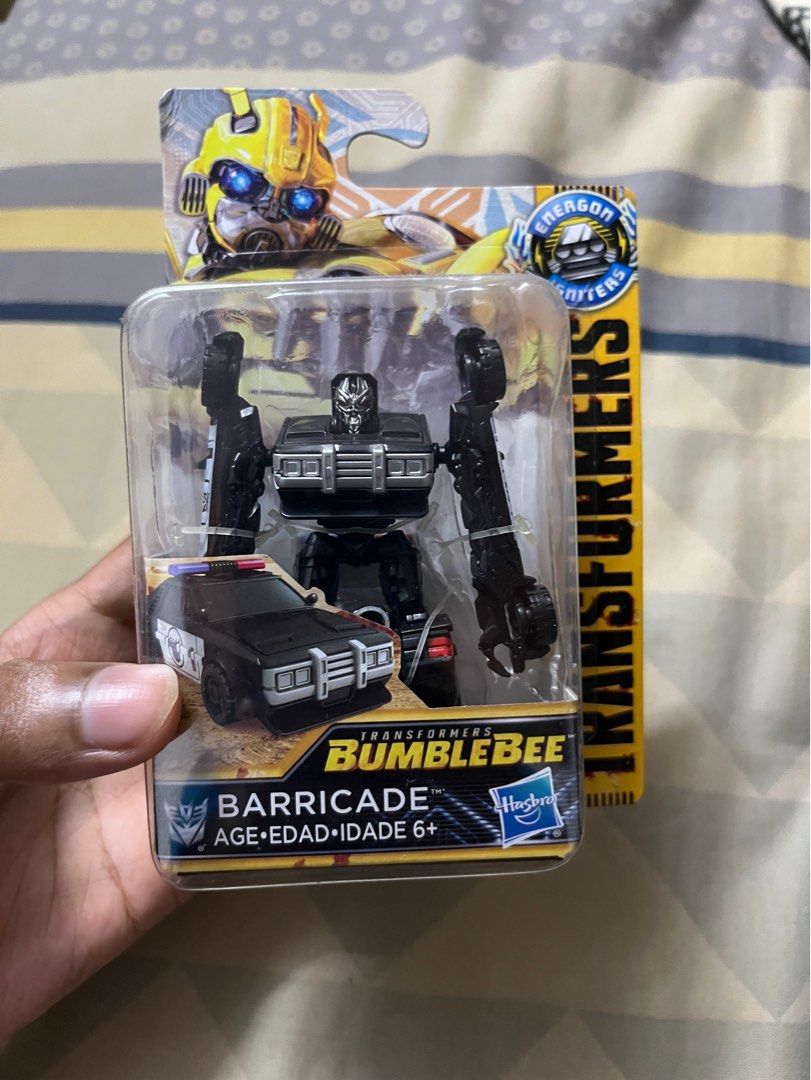 Transformers Bumblebee Movie Barricade, Hobbies & Toys, Toys & Games on