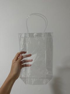 200pcs/lot 7 Size high quality waterproof transparent PVC bag Transparent  gift tote bag PVC plastic bags - AliExpress