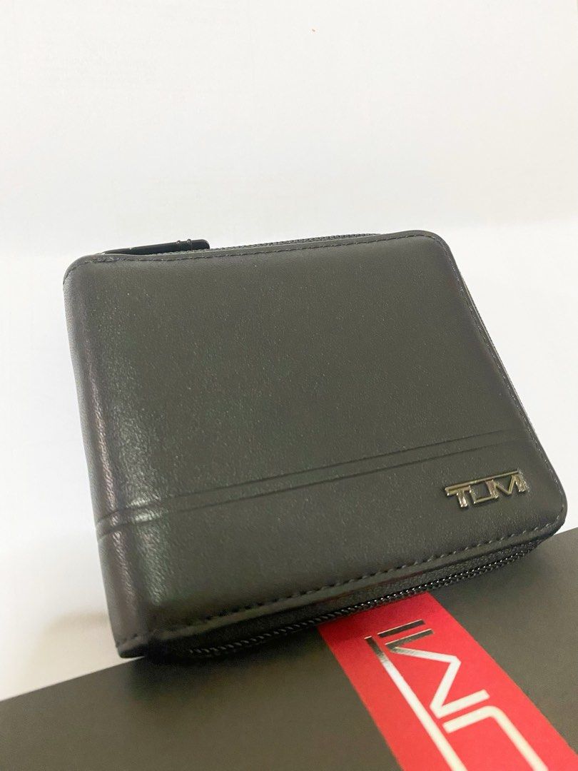 Tumi Slim Zip Around Wallet Men s Fashion Watches Accessories