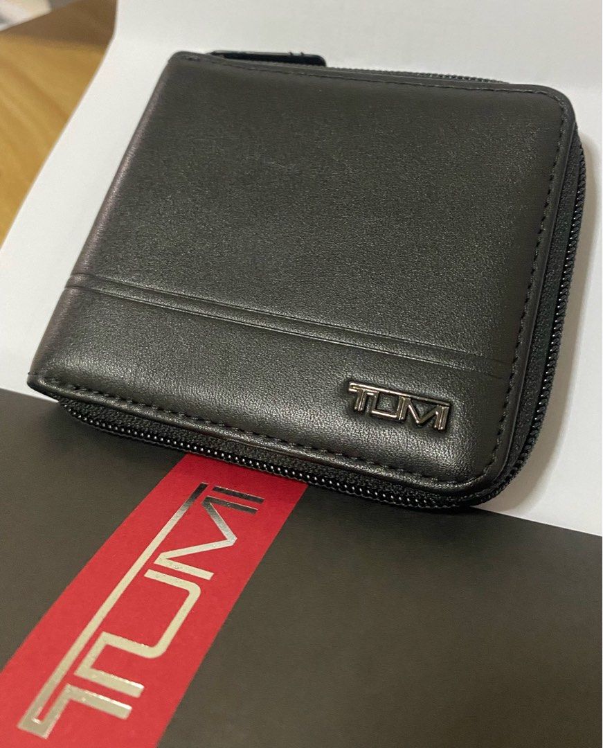 Tumi Slim Zip Around Wallet Men s Fashion Watches Accessories