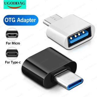 Type C To USB OTG Adapter  2.0 Micro USB  Phone Adapter USBC Smartphone Laptop  To USB Mouse Gamepad  Flash Disk OTG Plug
