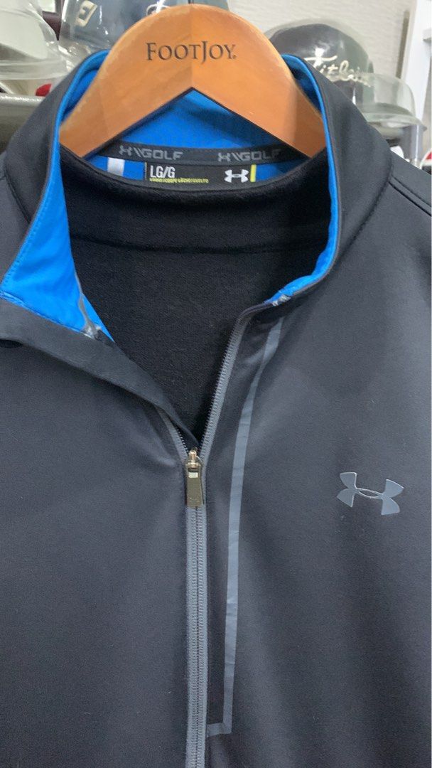 UNDER ARMOR GOLF SWEATSHIRT FREE UA CAP RM70 ONLY Size L Pit 23