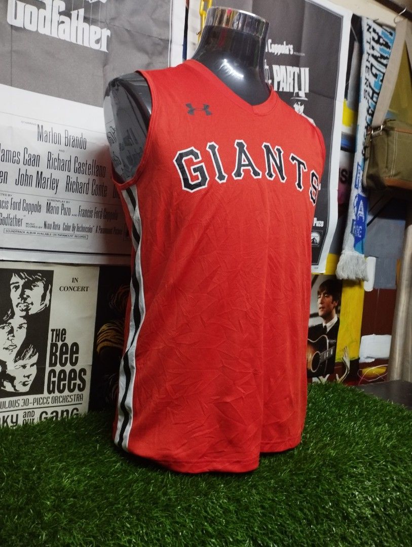 Under armour sleeveless baseball jersey top