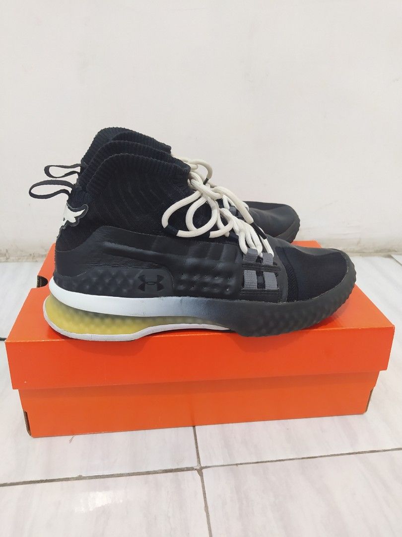 Sepatu Under Armour Shoes Rock Under Armour Project Rock Black