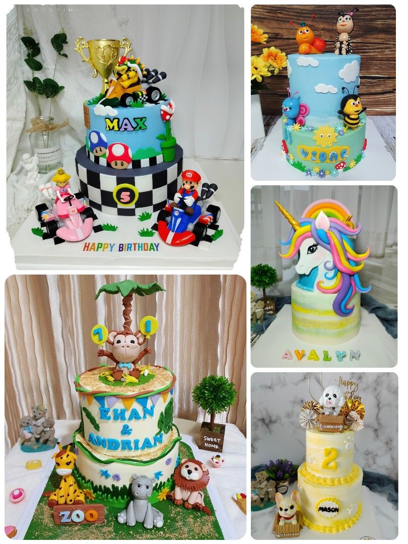 THE BEST!!) Rainbow Dog Birthday Cake RECIPE - YouTube