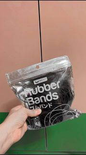 Unicorn Japan Brand Black Rubber Band