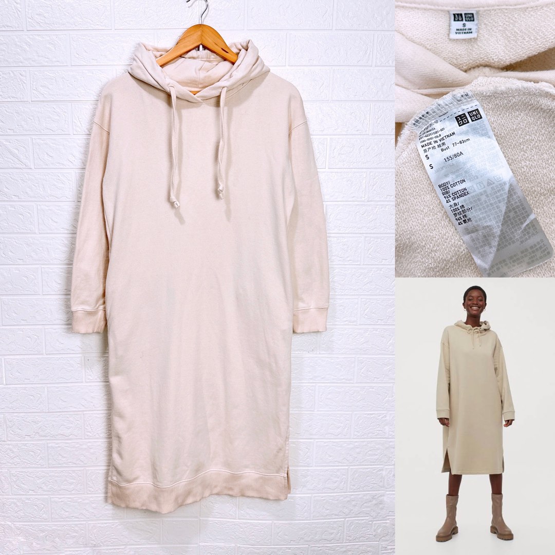 Uniqlo hoodie dress sales