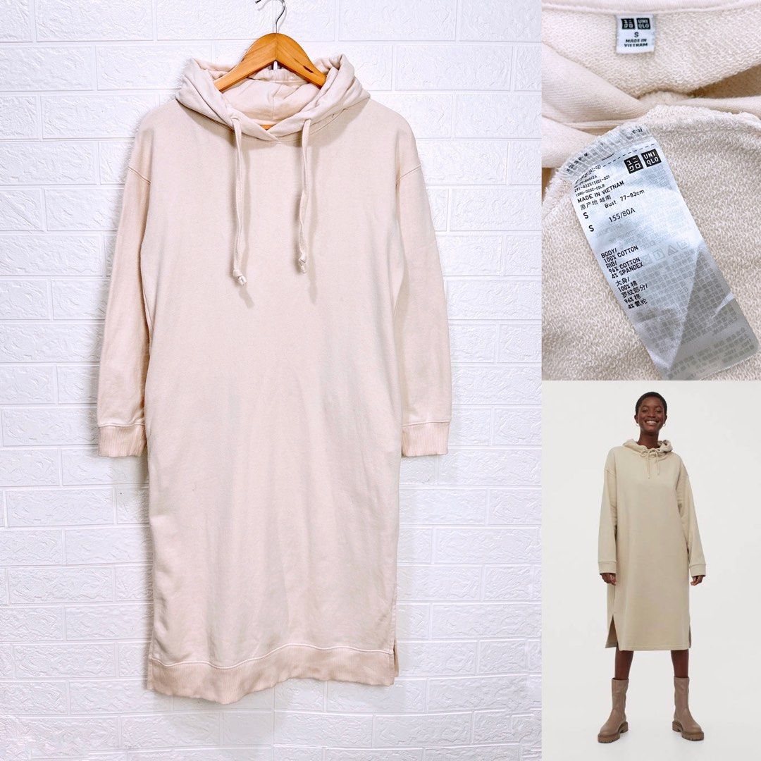 Uniqlo hoodie dress hot sale