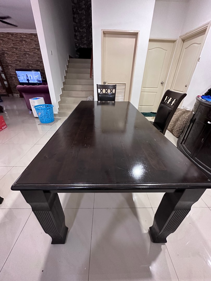 Used dining hotsell table set