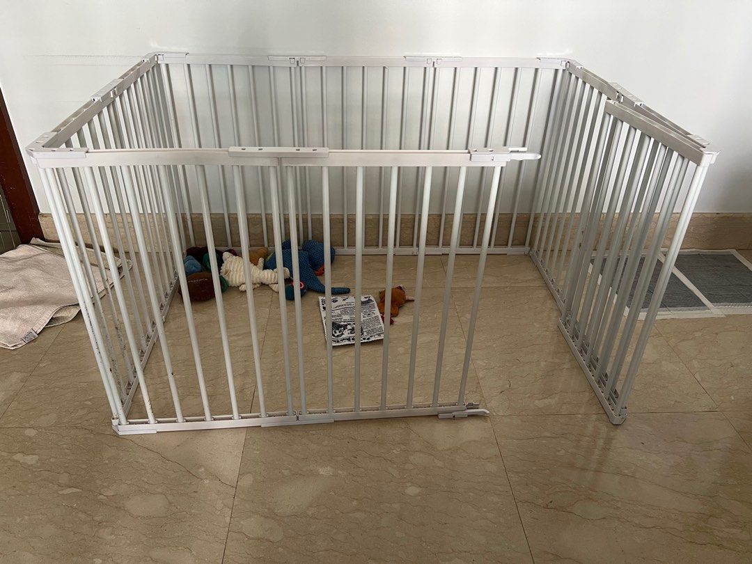 Used hot sale puppy playpen