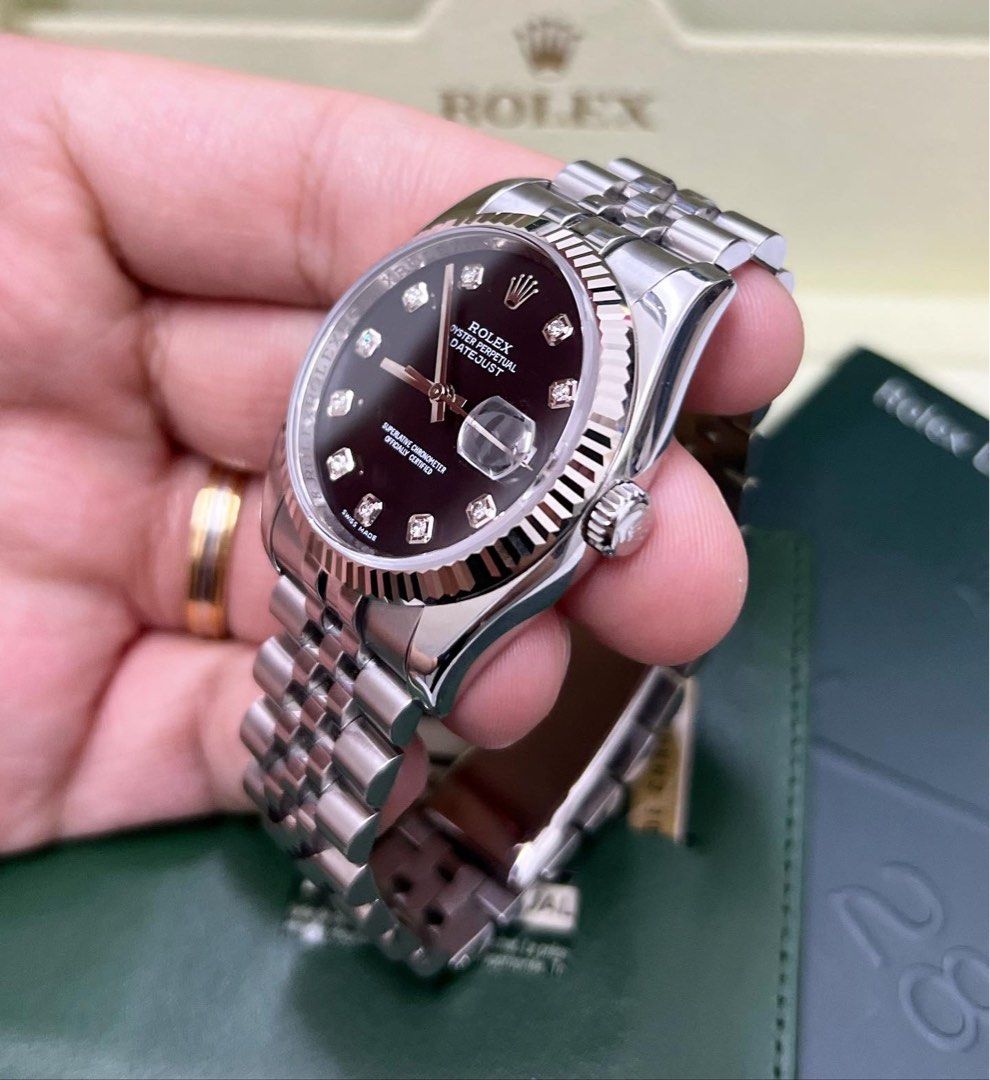Used rolex hotsell datejust 36mm