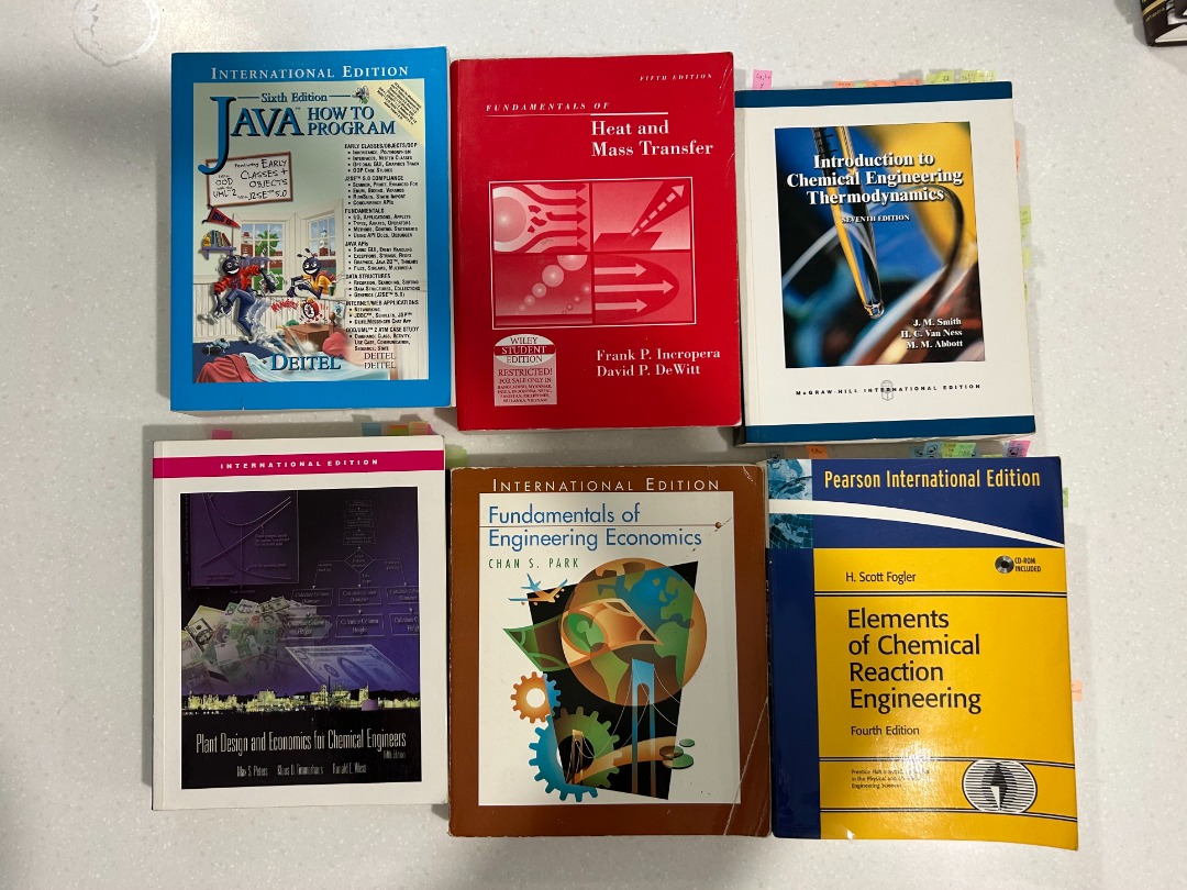 Textbooks For Chemical Engineering
