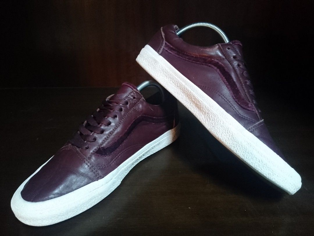 Vans full leather clearance