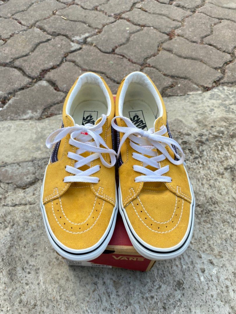 Vans Sk8 Low Honey Gold Purple Velvet VN0A4UUK24K