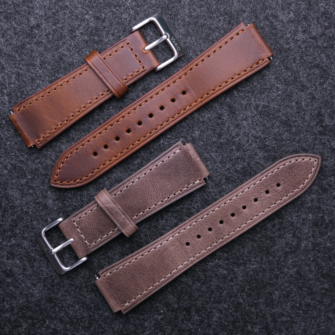 Vario Leather Straps for Casio AE1200, Luxury, Watches on Carousell
