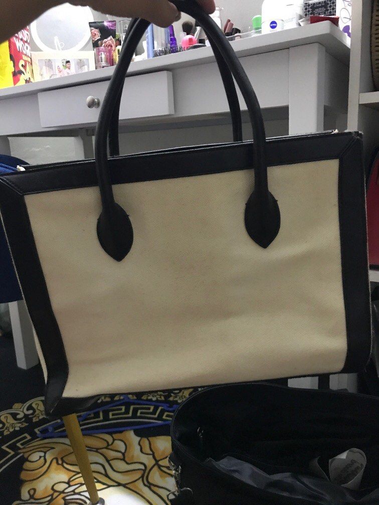 Vera mini cheap canvas tote bag