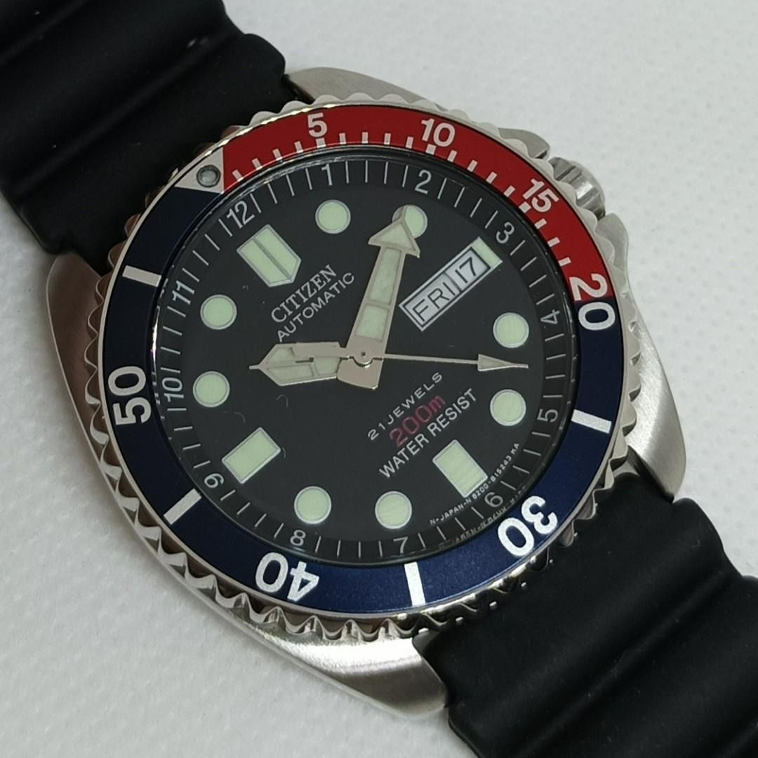 Citizen automatic 21 clearance jewels 200m water resist