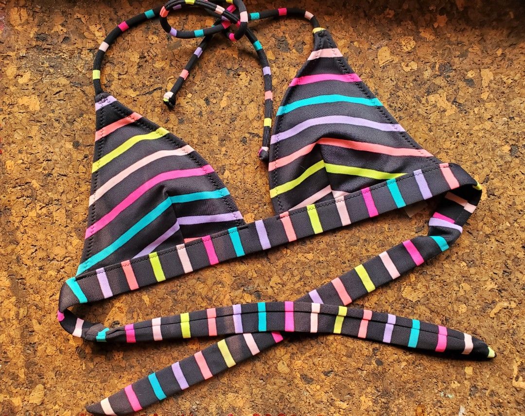 Victoria's Secret Bikini Top (Category: Bikinis & Swimsuits) located in Taytay. Submitted by radthrift (Listing ID 1254046594, Image 3). Description: preloved adorments only worn once still in a good condition. rfs: change wardobe from xsmall to medium.