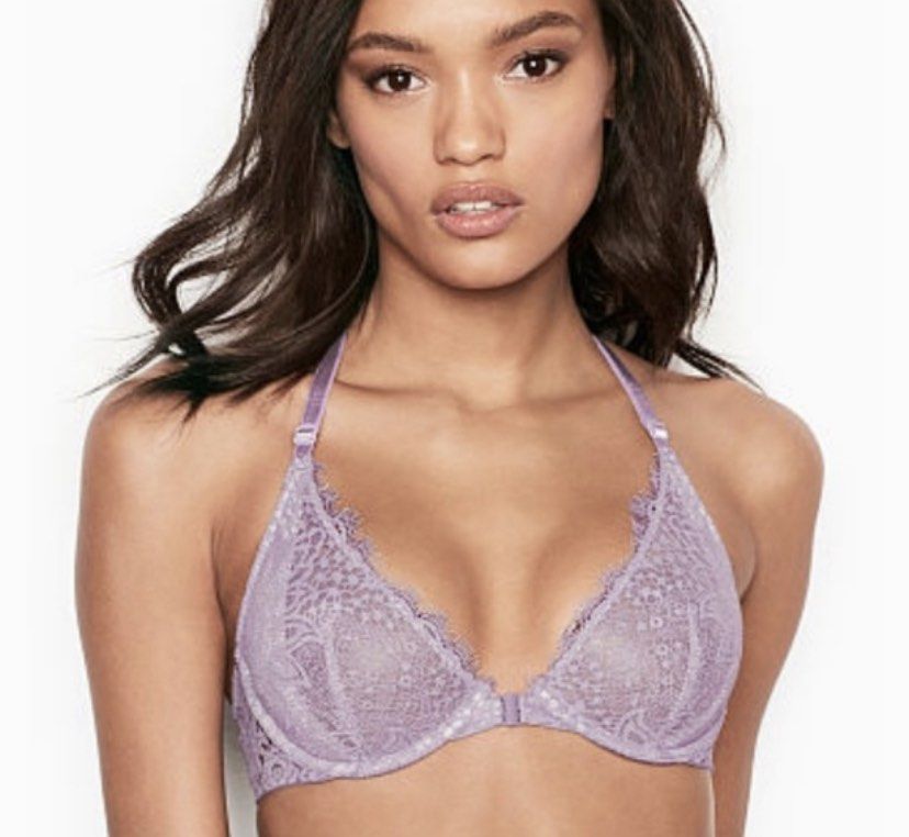 Victoria's Secret Very Sexy Unlined Plunge lilac bra, Women's Fashion, New  Undergarments & Loungewear on Carousell