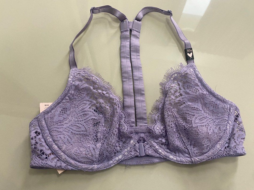 Victoria's Secret Very Sexy Unlined Plunge lilac bra, Women's Fashion, New  Undergarments & Loungewear on Carousell