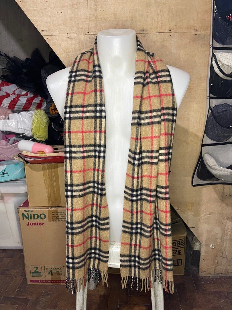 90s burberry scarf discount