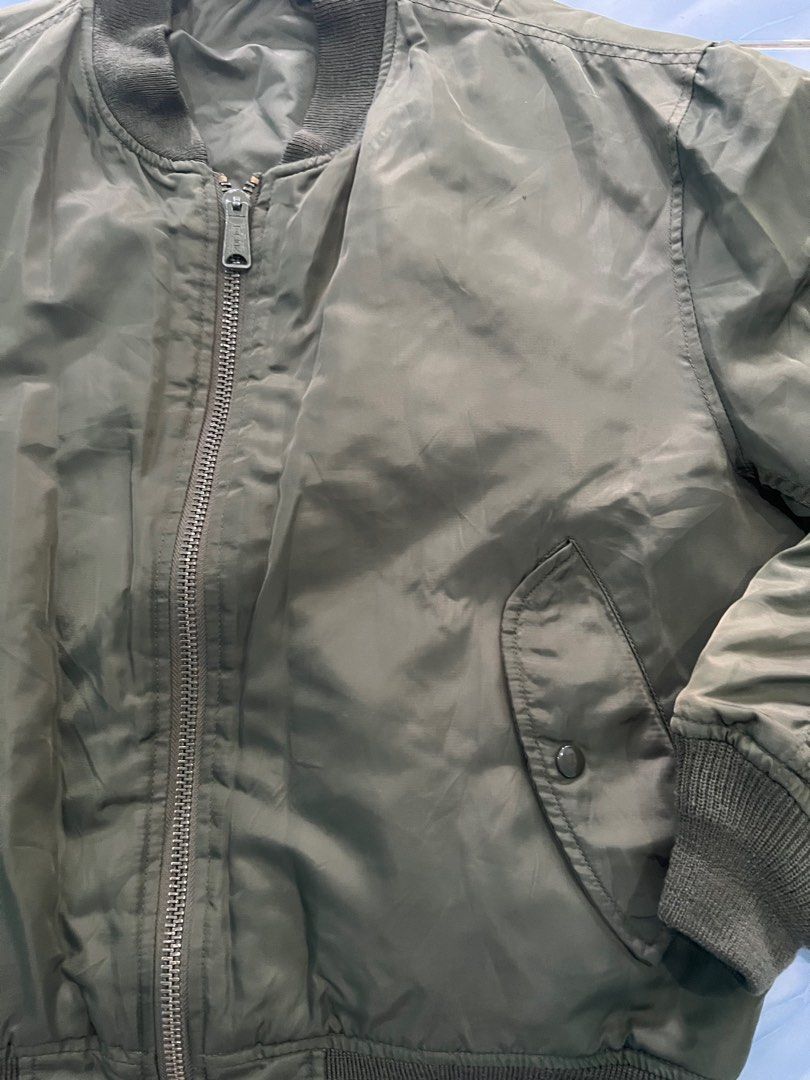 Vintage Alpha flight Jacket made in USA Schott Vanson filson Samurai