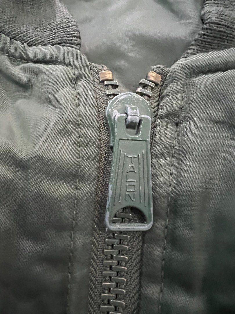 Vintage Alpha flight Jacket made in USA Schott Vanson filson Samurai