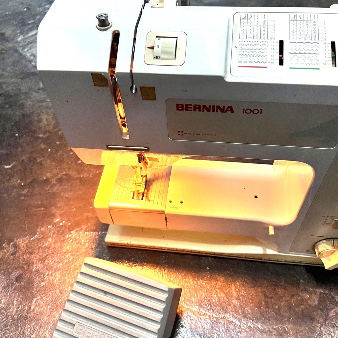 Vintage BERNINA sewing machine 1001 Made In Switzerland nt singer ... Vintage BERNINA sewing machine 1001 Made In Switzerland nt singer ...
