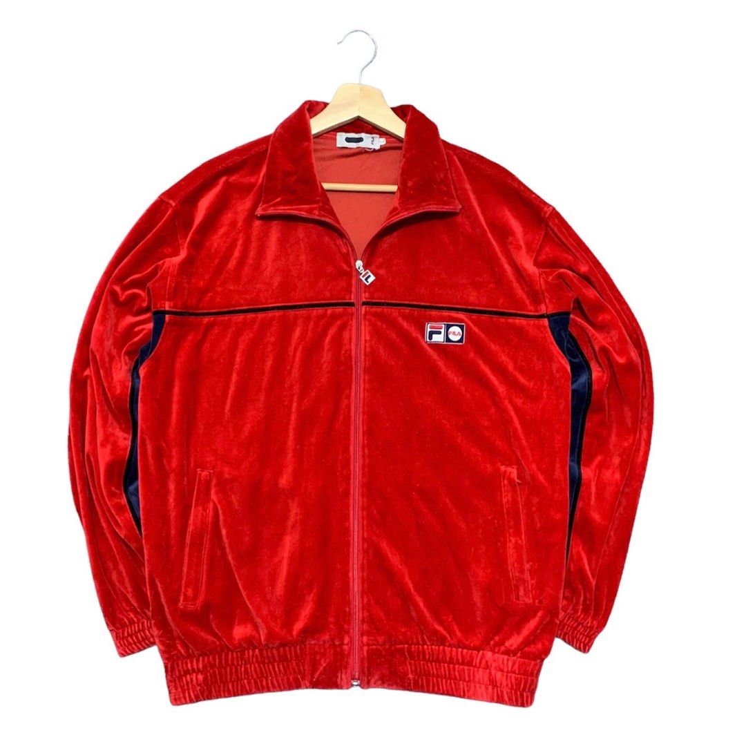 Vintage fila online velour tracksuit