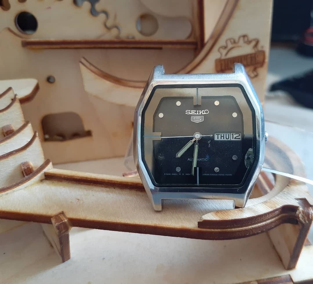 Vintage Seiko Automatic Watch For Spare Parts Restoration