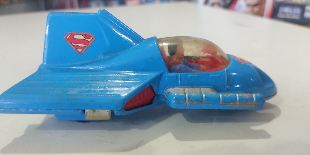 A vintage boxed Corgi Superman Daily Planet Jetcopter, 929. UK shipping £14. We combine shipping