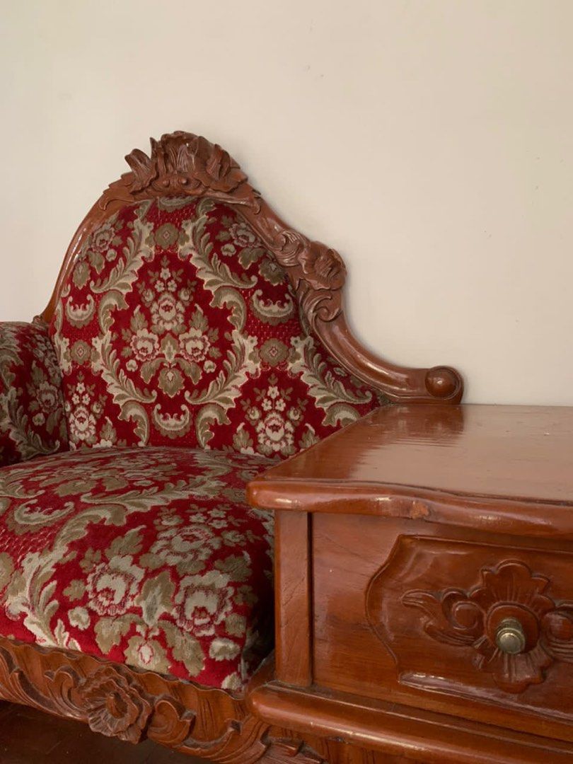 Antique telephone seat deals