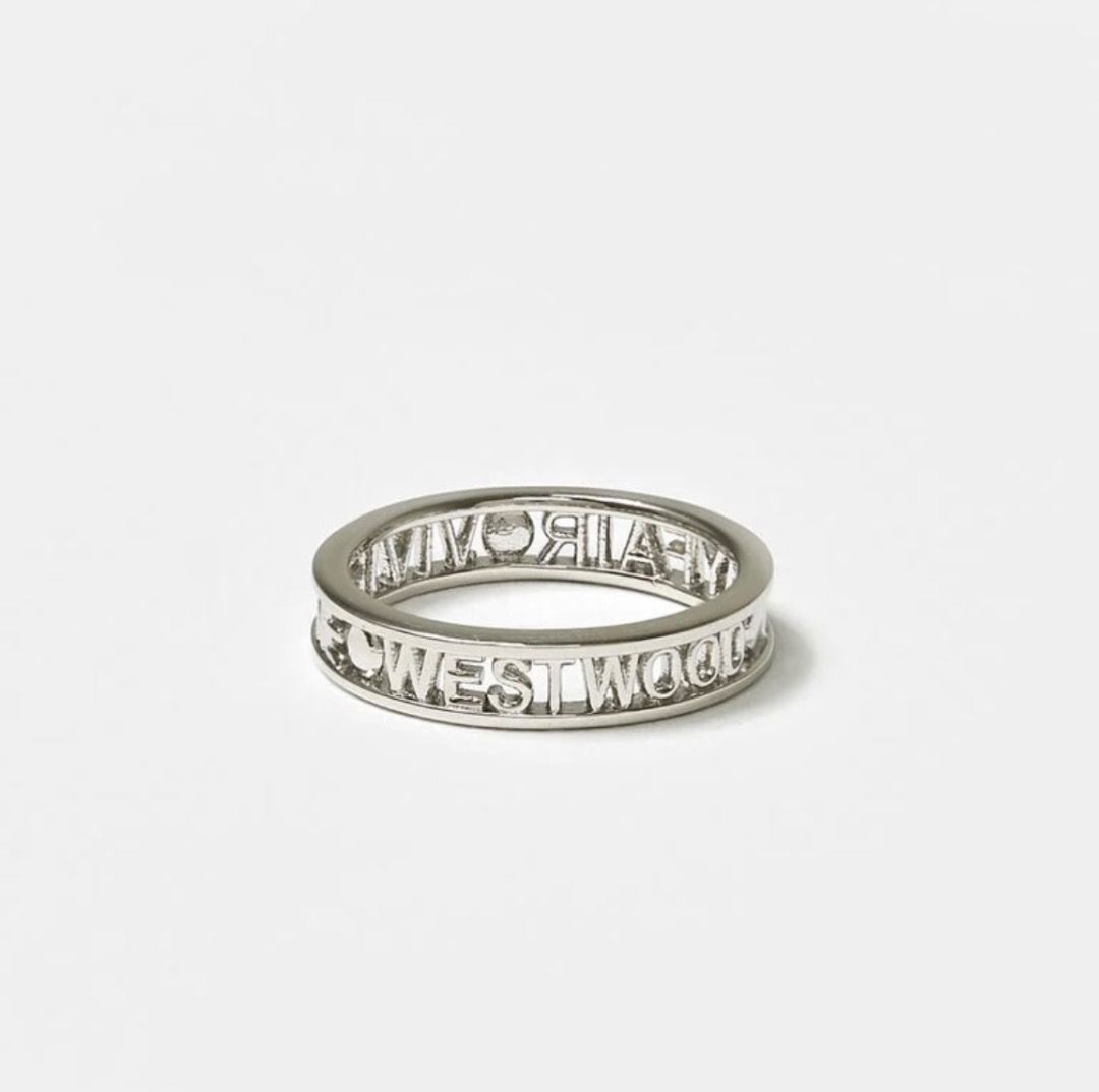 Vivienne Westwood WESTMINSTER RING #silver M size, 女裝, 飾物及