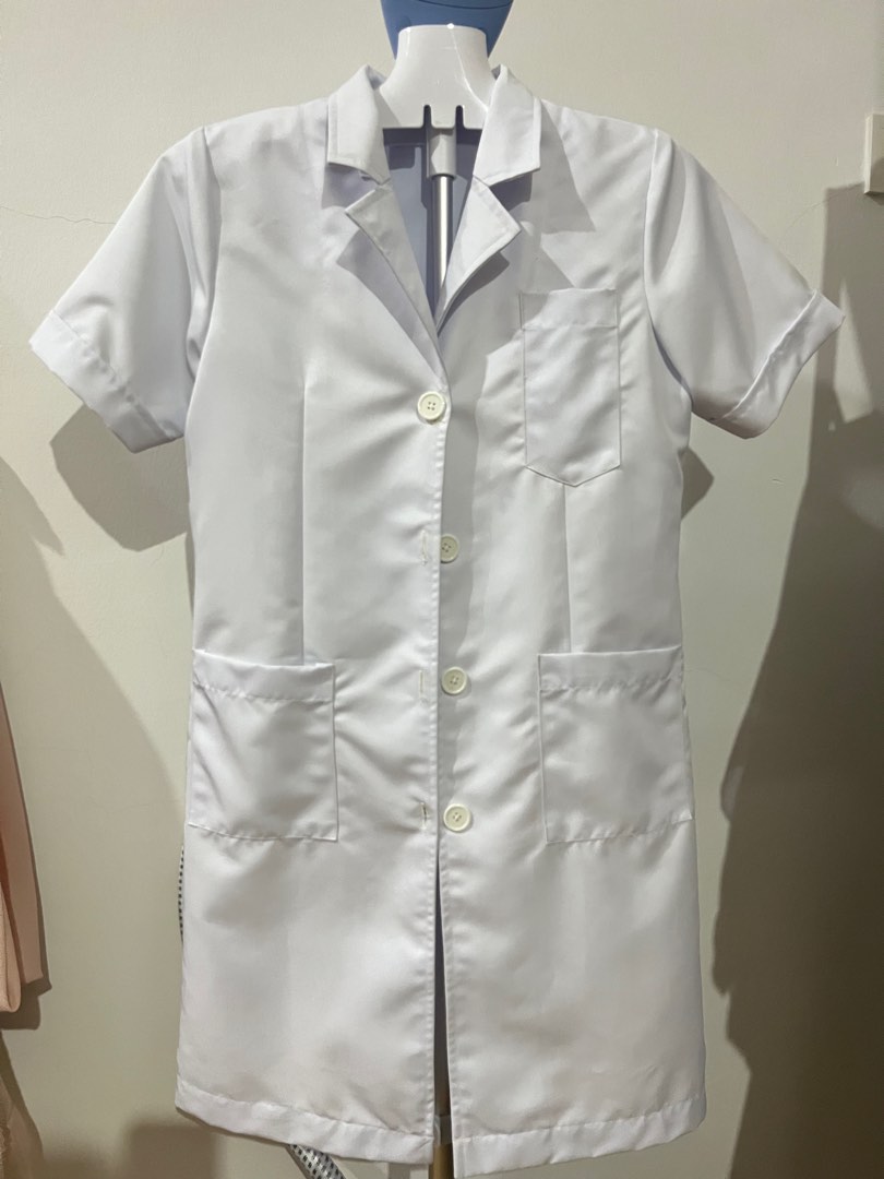 White coat / lab coat for ladies, Women's Fashion, Coats, Jackets and