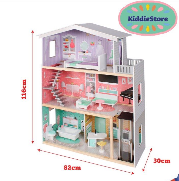 Kiddie craft dolls house deals