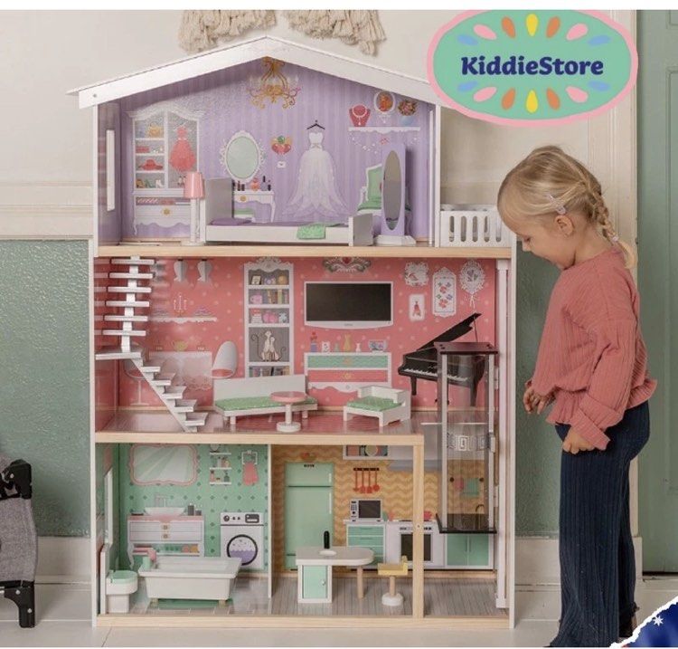 Wooden outlet barbie doll