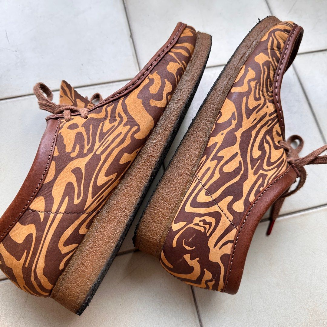 Clarks Originals x Wu Wear Wallabee Boot Brown Multi