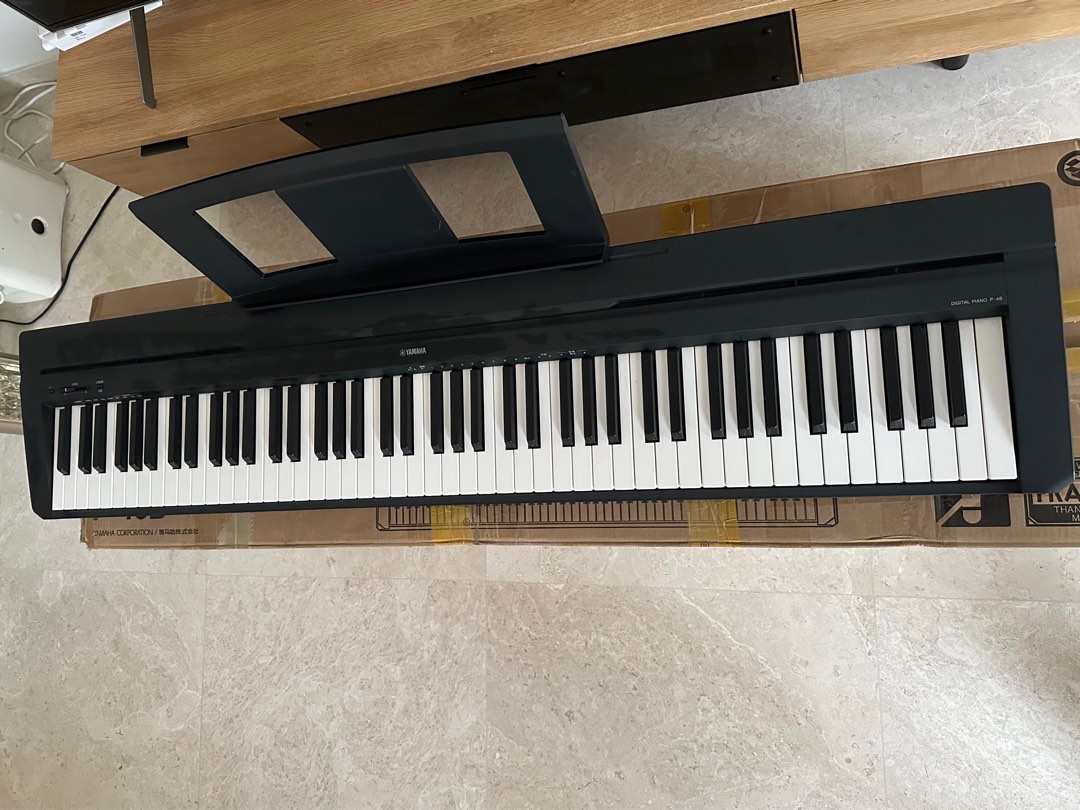 Yamaha digital piano P-48, Hobbies & Toys, Music & Media, Musical ...