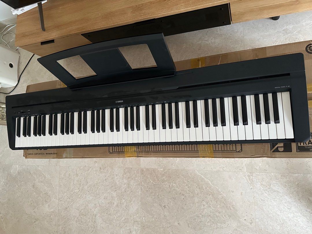 Yamaha P71B 88Key Digital Piano W/ Sustain Pedal,Power