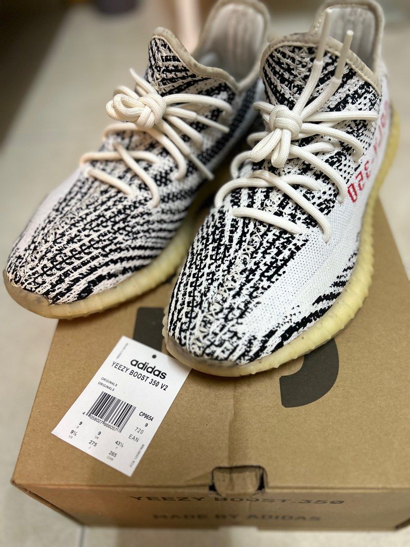 Yeezy zebra 5.5 clearance