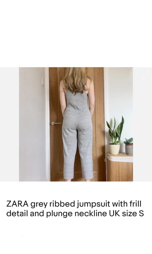 Zara discount trafaluc jumpsuit